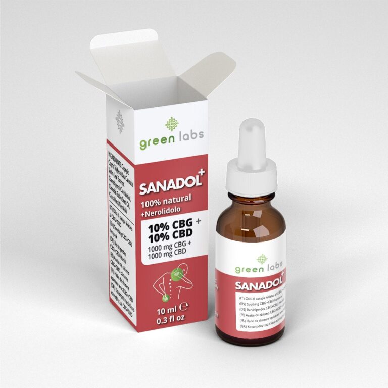 Sanadol+ 10% CBD Oil