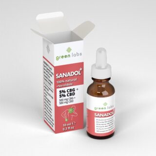 Sanadol+ 5% CBD Oil